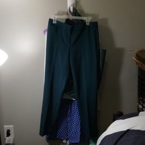 Talbots Green Hampshire Straight Leg Pants